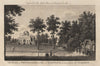 Chiswick House from the garden. Duke of Devonshire. London. BURLINGTON 1779