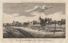 Isleworth from Richmond Old Deer Park. All Saints' Church. BURLINGTON 1779