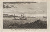 Mount Edgecumbe from St. Nicholas (Drake's) Island. Devon. BURLINGTON 1779