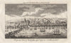 Perspective view of Newcastle upon Tyne in Northumberland. BURLINGTON 1779