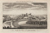 North east view of Lancaster. Lancashire. BURLINGTON 1779 old antique print