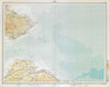 FIRTH OF FORTH. Fife East Lothian St Andrews Dunbar Haddington. LARGE 1895 map