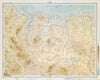 SUTHERLAND COAST Strathy Head Loch Eriball Durness Scotland. LARGE 1895 map