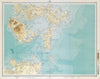 ORKNEY ISLANDS SOUTH Ronaldsay Kirkwall Mainland Pentland Firth Hoy 1895 map