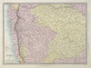 BRITISH INDIA Bombay Mumbai Maharashtra Telangana Goa Hyderabad. SDUK 1857 map