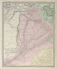 BRITISH INDIA. PANJAB Pakistan Punjab Afghanistan Kashmir Sinde. SDUK 1857 map