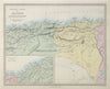 NORTH AFRICA OR BARBARY II. ALGIER. Algeria Algiers. SDUK 1857 old antique map