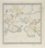 ASTRONOMY CELESTIAL. Star map. Star chart, I. Vernal Equinox. SDUK 1857
