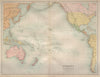 Oceania & Pacific Ocean. Australasia Polynesia Australia. BARTHOLOMEW 1870 map