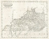 Kentucky state map. Arrowsmith & Lewis. Native American 