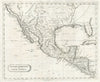 Spanish Dominions in North America. Arrowsmith/Lewis Mexico Southern US 1812 map