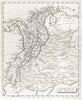 Viceroyalty of New Granada. Arrowsmith & Lewis. Colombia Ecuador Panama 1812 map