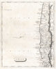 Chili by Arrowsmith & Lewis. Chile 1812 old antique vintage map plan chart