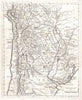 Viceroyalty of La Plata. Arrowsmith & Lewis. Argentina Paraguay Uruguay 1812 map
