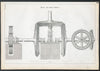 VICTORIAN ENGINEERING DRAWING Bevil and spur wheels 1847 old antique print