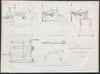 19C ENGINEERING DRAWING Compound planing machine. Gaskell, Patricroft 1847