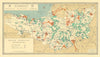 Somerset water mains supplies areas served by William Harding Thompson 1934 map