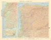 Portugal & North-west Spain. Lisbon area. Galicia Leon Asturias. TIMES 1956 map