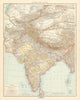 South & Central Asia. British India. Tibet China Russia. THE TIMES 1895 map