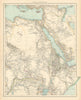Colonial Africa North-East. Hejaz Kenya Abyssinia Sudan. THE TIMES 1895 map