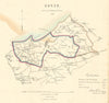 NEVIN/NEFYN borough/town plan for the REFORM ACT. Pistyll Wales. DAWSON 1832 map