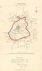 WREXHAM/WRECSAM borough/town plan. REFORM ACT. Rhosnesni. Wales. DAWSON 1832 map