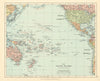 Pacific Islands & Ocean. Micronesia mandated to Japan. STANFORD c1925 old map