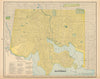 Map of Baltimore town city plan. Maryland. CRAM 1894 old antique chart
