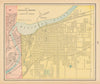 Map of Kansas City, Missouri and Kansas City, Kansas town plan. CRAM 1894