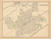 Birmingham town city plan. Alabama. CRAM 1894 old antique map chart
