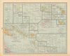 Pacific Islands. Polynesia Hawaii Samoa Fiji Tonga Tahiti Cook. CRAM 1894 map