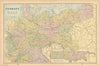 Germany including Lorraine, Prussia Posen Silesia. Poland. CRAM 1894 old map