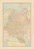 Russia in Europe. Finland Poland Caucasus Ukraine Belarus. CRAM 1894 old map