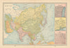 Asia. Persia Siam. Jerusalem. Canton / Guangdong. Delhi. CRAM 1894 old map