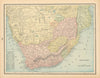 South Africa. Sichel's / Matchen's / Gasa Country. Mozambique. CRAM 1894 map