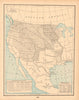 United States Historical VI. Dissension 1845-1860. CRAM 1894 old antique map