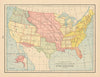 Map showing the Territorial Growth of the United States 1776-1895. CRAM 1894