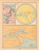 World per Hecateus 520 BC & Herodotus 450 BC. After the flood. CRAM 1894 map