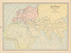 The World as known to the Ancients in the Second Century AD CLARE 1894 old map