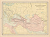 Medo Persian Empire. 20 Satrapies 529-331 BC. Middle East SW Asia CLARE 1894 map