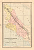 Map of Ancient Italy Proper 800-266 BC. CLARE 1894 old antique plan chart