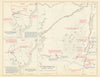 Revolutionary War 1777 New York Vermont Burgoyne's Expedition. Saratoga 1959 map