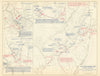Revolutionary War 1777-78 Pennsylvania New Jersey Brandywine Germantown 1959 map