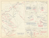 Revolutionary War 1778-1781. Southern Campaign in the Carolinas. Eutaw 1959 map
