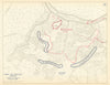 American Civil War. 15-16 night February 1862. Battle of Fort Donelson 1959 map
