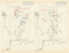 American Civil War. 28-29 June 1862 Retreat to James River. Peninsular 1959 map