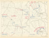 American Civil War. 3-6 Oct 1862 Vicksburg Campaign. Battle of Corinth 1959 map