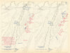 American Civil War. 10-12 September 1863 Chickamauga Campaign 1959 old map