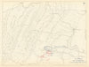 American Civil War. 26 Nov-1 Dec 1863. Battle of Mine Run 1959 old vintage map