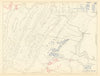 American Civil War. 3-4 May 1864 Wilderness Campaign 1959 old vintage map